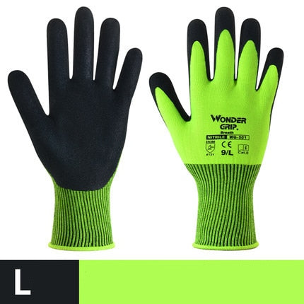 Gardening Nitrile Rubber Gloves - hari kitch