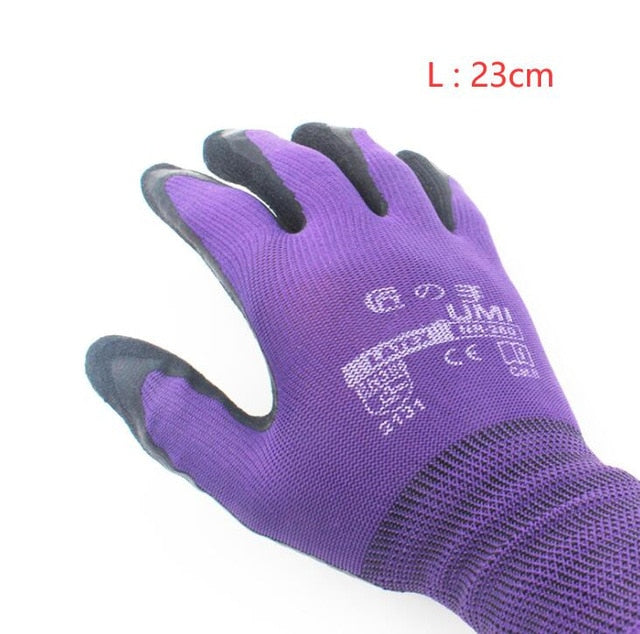 Gardening Nitrile Rubber Gloves - hari kitch