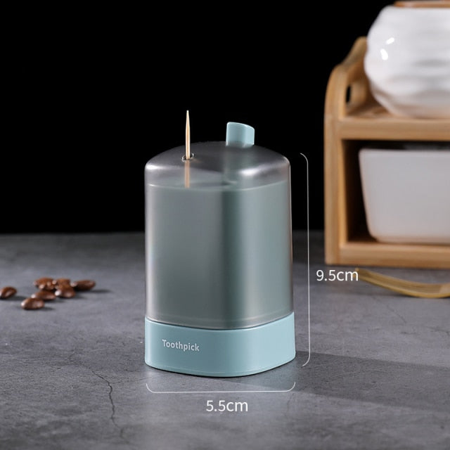 Portable Pop-up Toothpick Holder Container - hari kitch