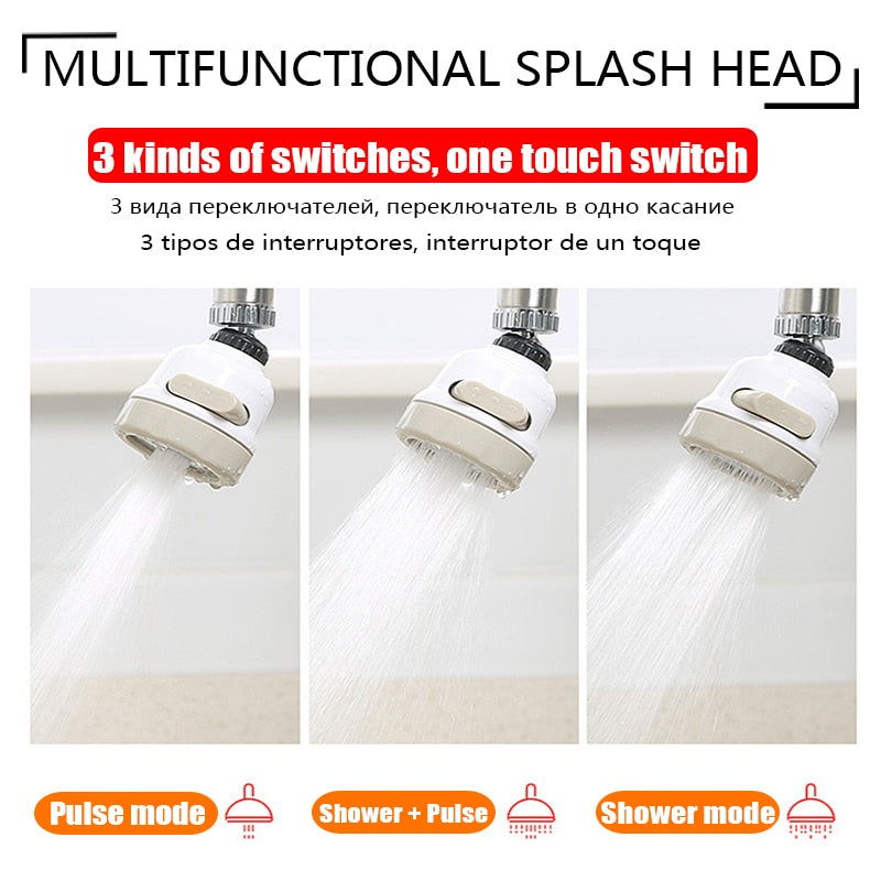 SUPER WATER SAVING 360° ROTATE KITCHEN TAP - hari kitch