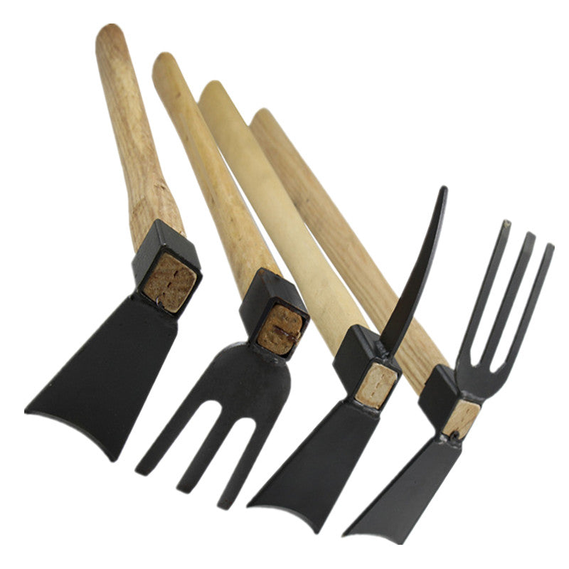 Wooden Handle Hoe Ripper - hari kitch