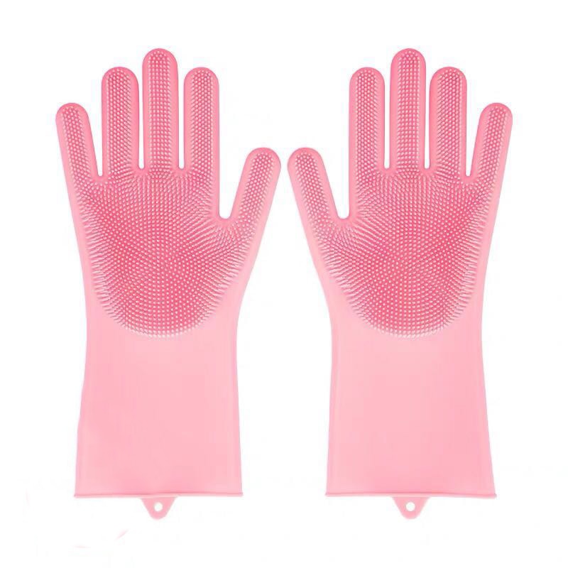 Magic Silicone Washing Gloves - hari kitch