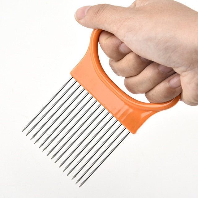 Stainless Steel Onion Cutter - hari kitch