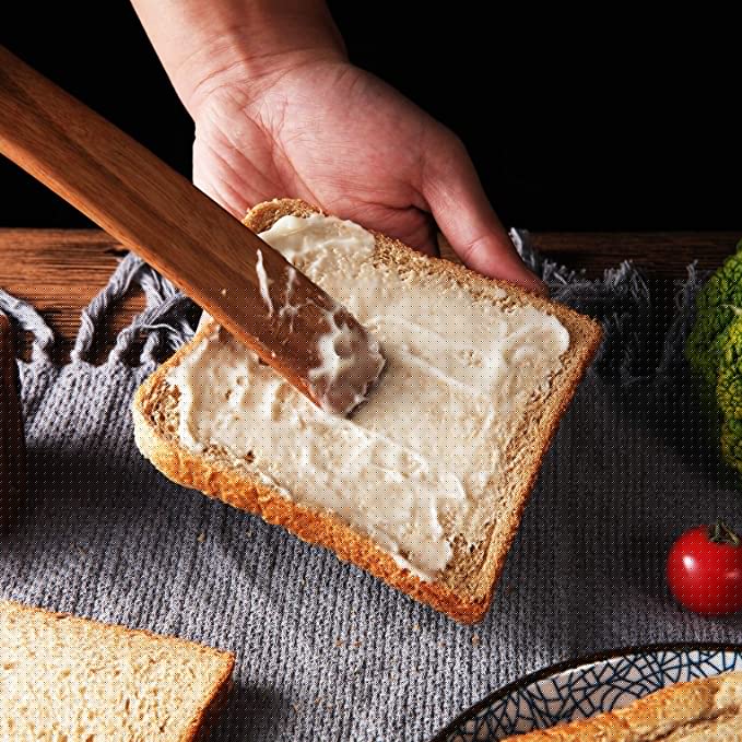 Teak natural wood tableware spoon - hari kitch
