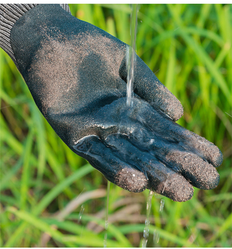 Gardening Nitrile Rubber Gloves - hari kitch