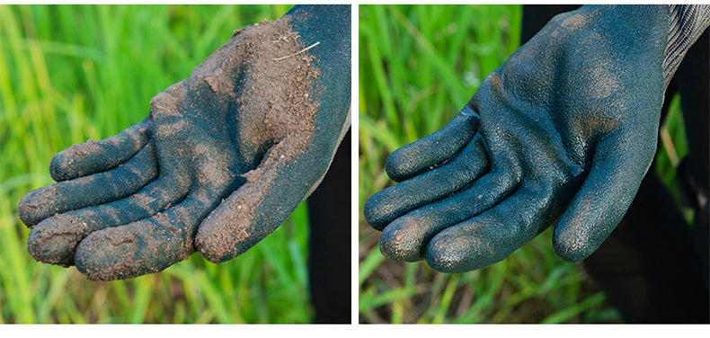 Gardening Nitrile Rubber Gloves - hari kitch