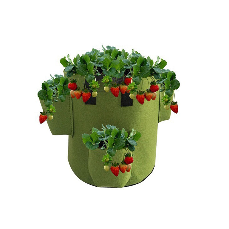 4/8 Pockets Strawberry Grow Bags for Plant - hari kitch