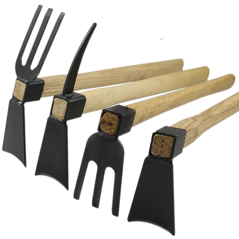 Wooden Handle Hoe Ripper - hari kitch
