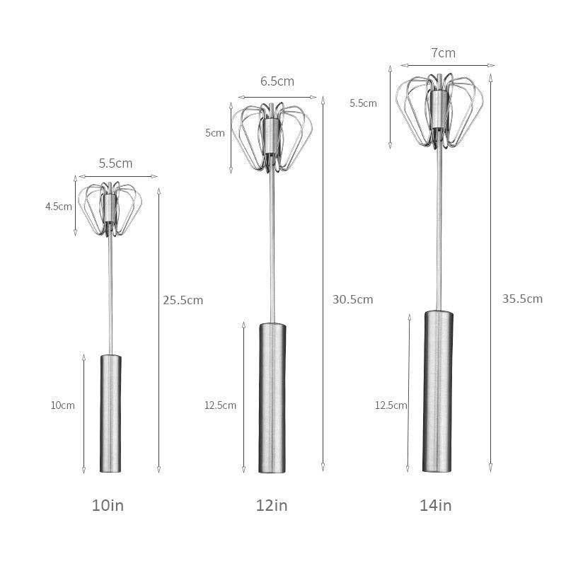 Semi-automatic Egg Beater - hari kitch