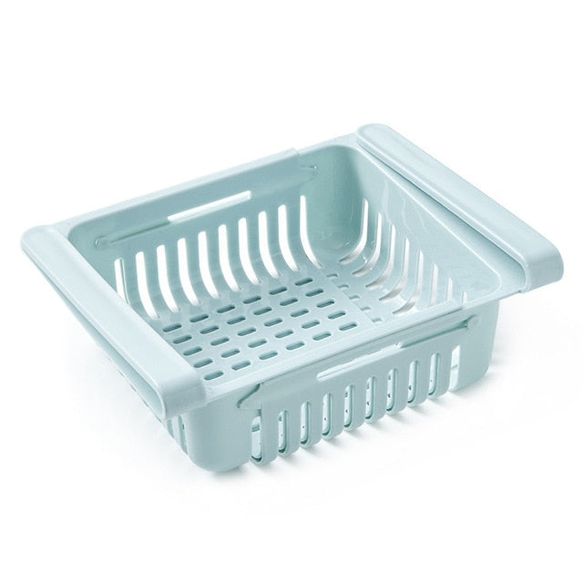Adjustable Kitchen Fridge Storage Rack - hari kitch
