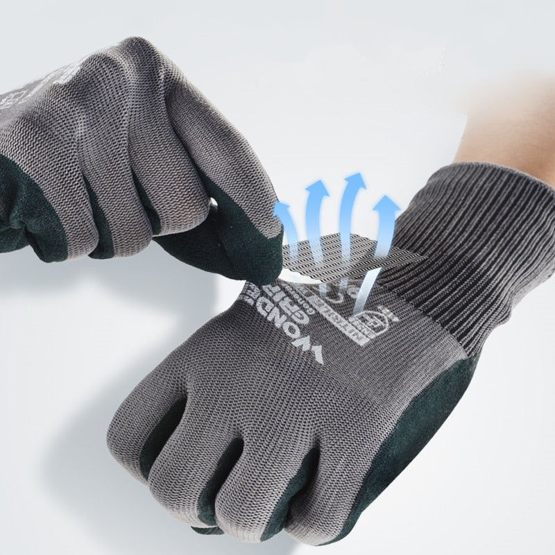 Gardening Nitrile Rubber Gloves - hari kitch