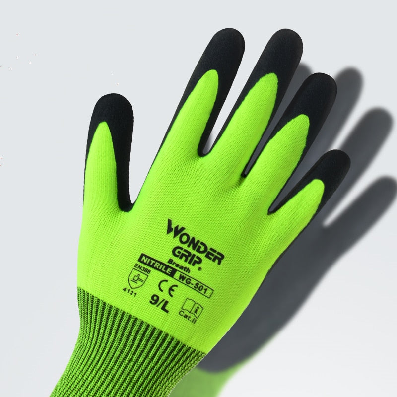 Gardening Nitrile Rubber Gloves - hari kitch