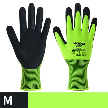 Gardening Nitrile Rubber Gloves - hari kitch
