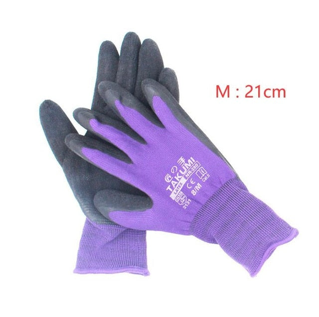 Gardening Nitrile Rubber Gloves - hari kitch