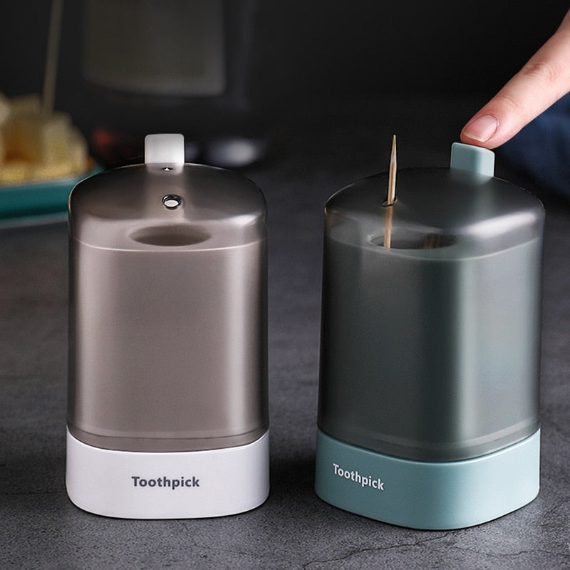 Portable Pop-up Toothpick Holder Container - hari kitch