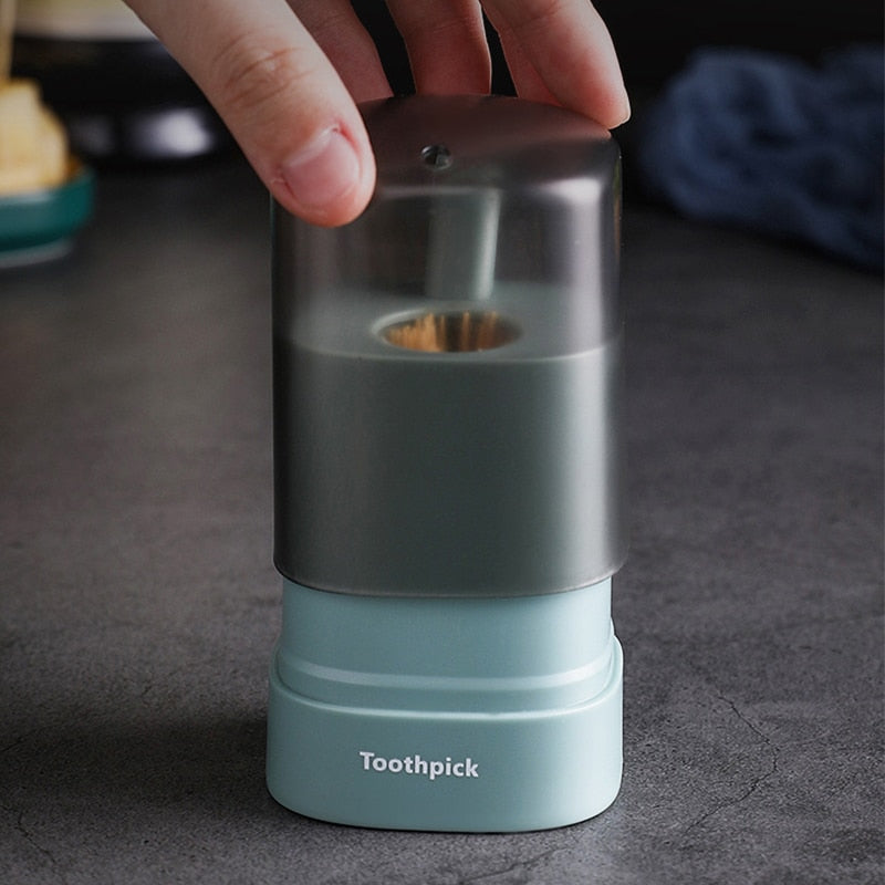 Portable Pop-up Toothpick Holder Container - hari kitch