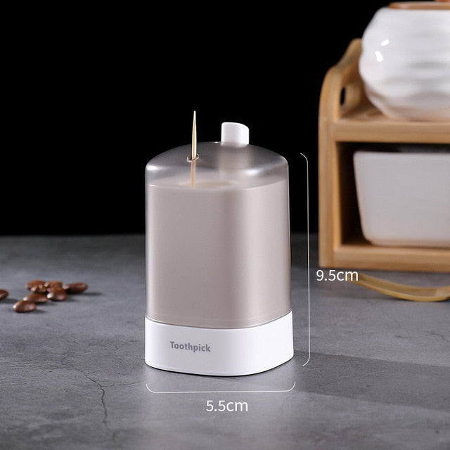 Portable Pop-up Toothpick Holder Container - hari kitch