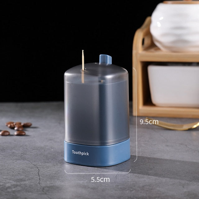 Portable Pop-up Toothpick Holder Container - hari kitch