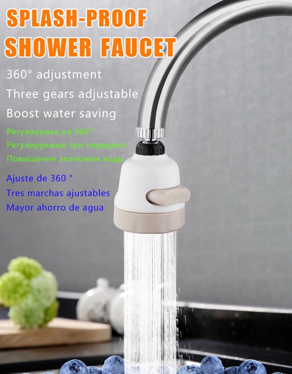 SUPER WATER SAVING 360° ROTATE KITCHEN TAP - hari kitch