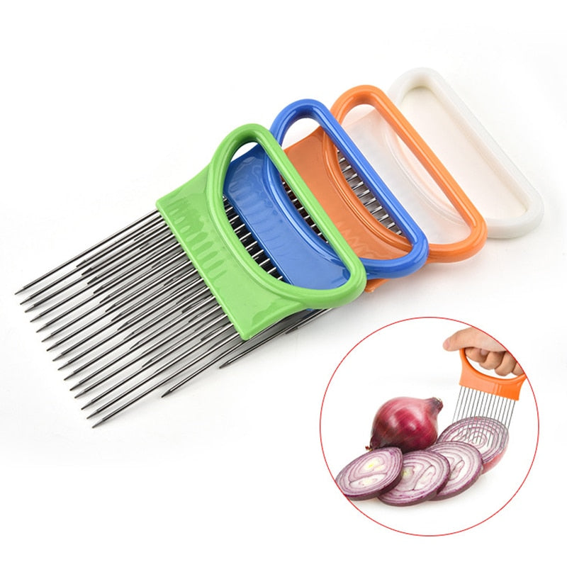 Stainless Steel Onion Cutter - hari kitch