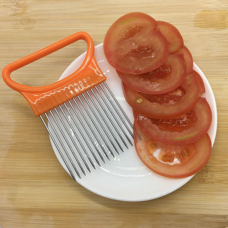 Stainless Steel Onion Cutter - hari kitch