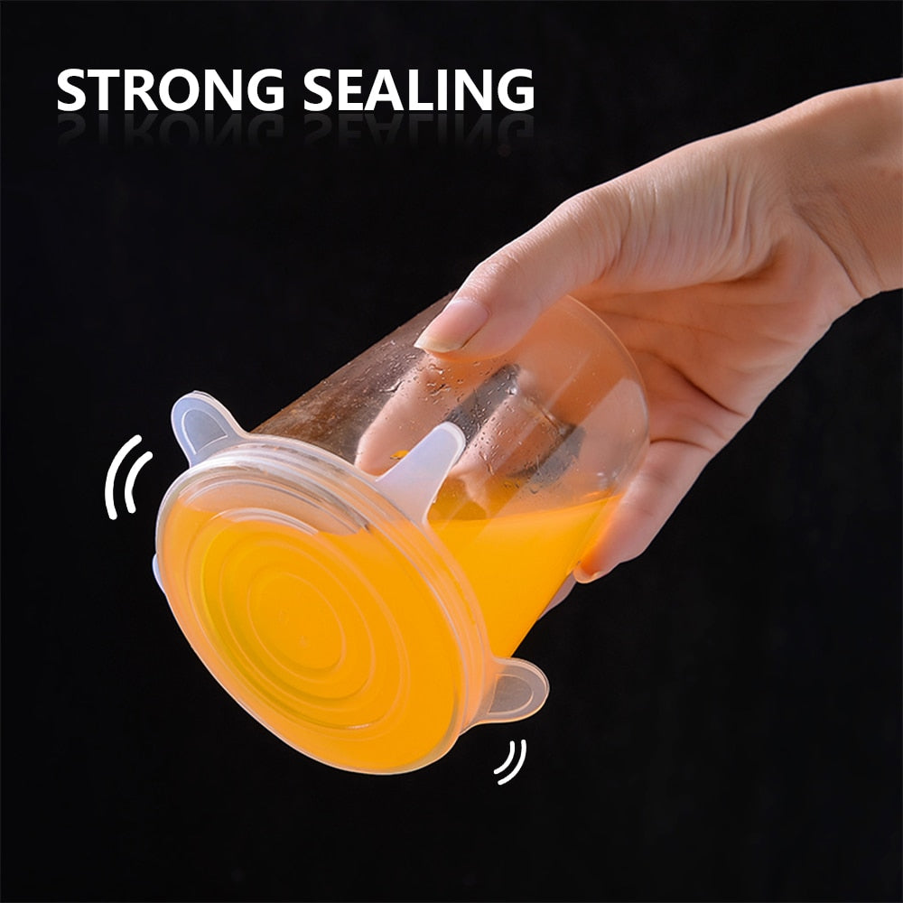 Silicone Bowl Covers for Kitchen - hari kitch