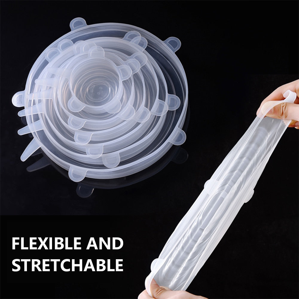Silicone Bowl Covers for Kitchen - hari kitch