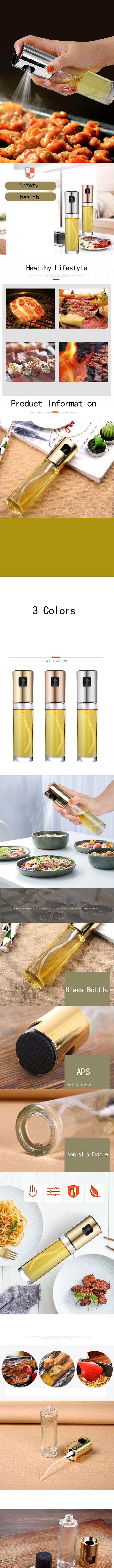 Kitchen Stainless Steel Olive Oil Sprayer - hari kitch