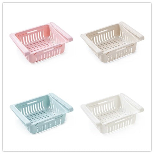 Adjustable Kitchen Fridge Storage Rack - hari kitch